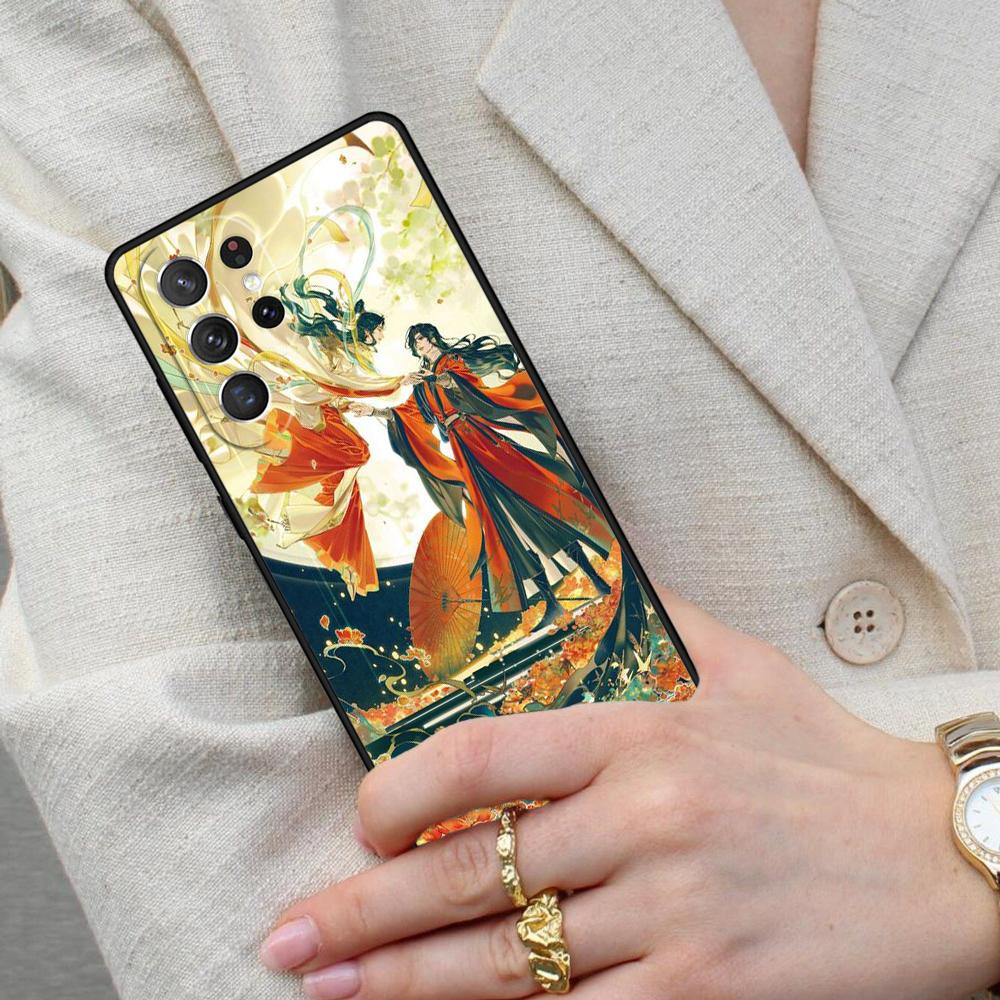 Tian Guan Ci Fu Cell Phone Case for Samsung Galaxy S26 Ultra S25 S24 S23 S22 S21 S20 Note10 Cover
