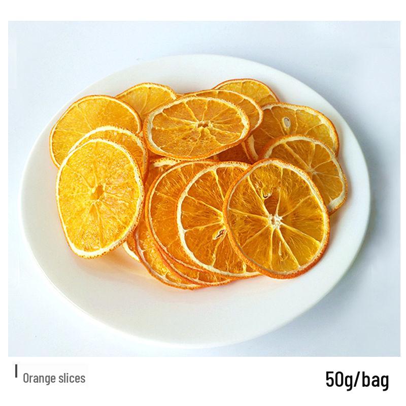 Assorted Dried Citrus and Fig Slices for Cake and Dessert Decoration