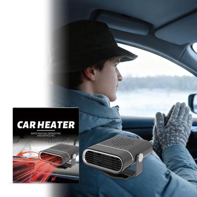 Portable Heater For Car 150W Fast Heating 360 Degree Rotation 12V Portable Car Heater And Defroster For Indoor Outdoor Garage