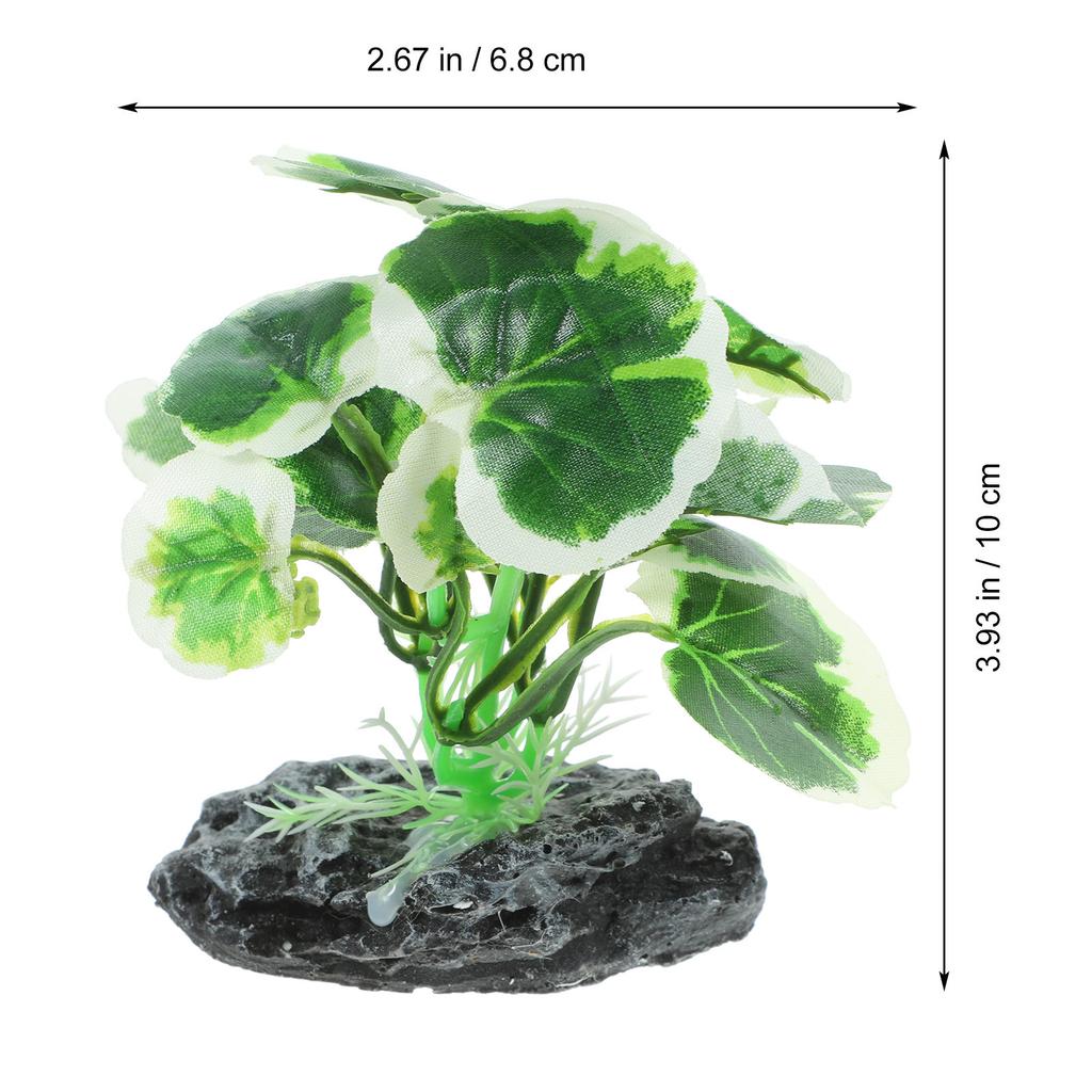 Premium Realistic Fake Aquarium Plants For Fish Tank Decor Safe Plastic Small Aquarium Decorations For Fresh Salt Water