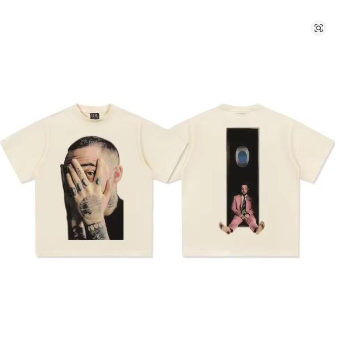 Post Malone DoubleSide Graphic TShirt Unisex Unisex Hip Hop Rapper Casual Cotton Short Sleeve Urban Streetwear Top Vintage T Shirt