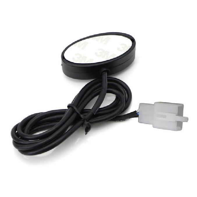 12V Push Button Dual Switch W/ LED Indicator Lights and 3-Prong Adapter/Pigtails