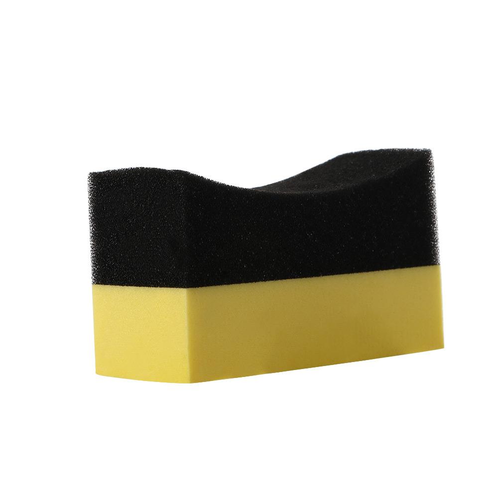 Car Cleaning Sponge U-Shape Tyre Cleaning Sponge Tire Contour Pads Polishing Sponge Cleaning Sponge