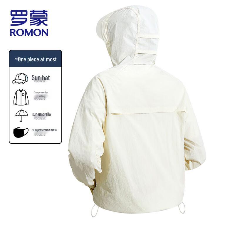 Romon Men's UPF50+ Ice Silk Sun Protection Jacket