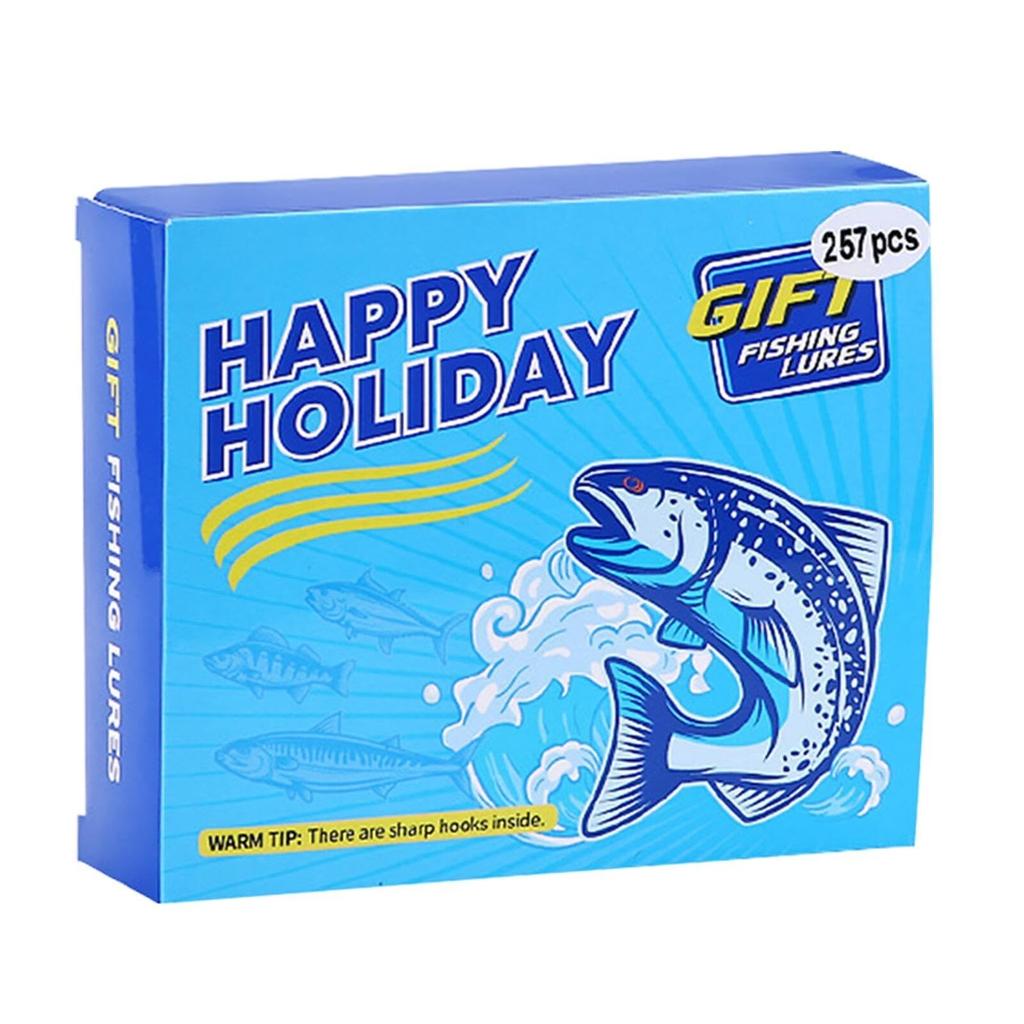 Fiskearrangementskalender, Fiske , Unik adventskalender for sportsfiskere, Adventskalender egnet for fiskeentusiaster