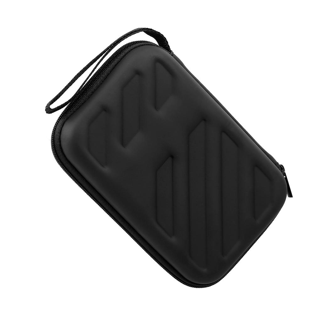 External Hard Drive Case Shockproof EVA Hard   2.5 Inch SSD  ive Carrying Case with Mesh   and Soft Inner Fabric for Travel   Use 