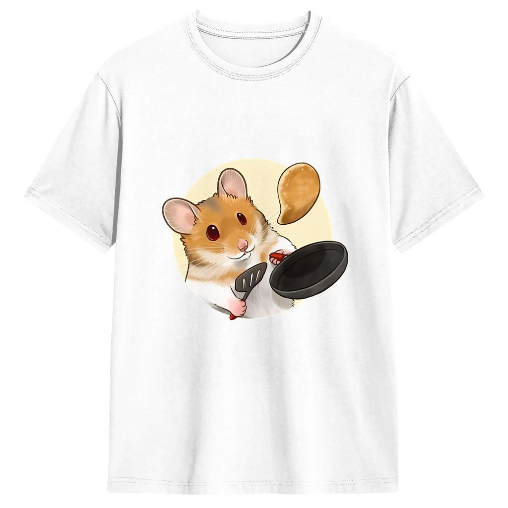 Casual T Shirt Beach Cute Hamster MeMe Fashion T Shirts 100 Cotton Tee Shirt Awesome Plus Size 6XL Short Sleeve Clothing