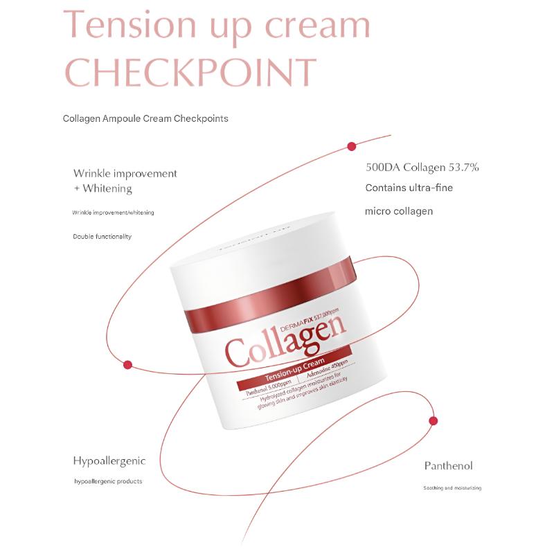 [Dermafix] Real Collagen Tension-Up Ampoule Cream 50ml