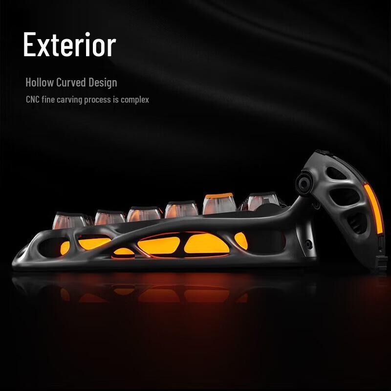 GravaStar GS K1 PRO 75% Triple-Mode Custom Mechanical Gaming Keyboard