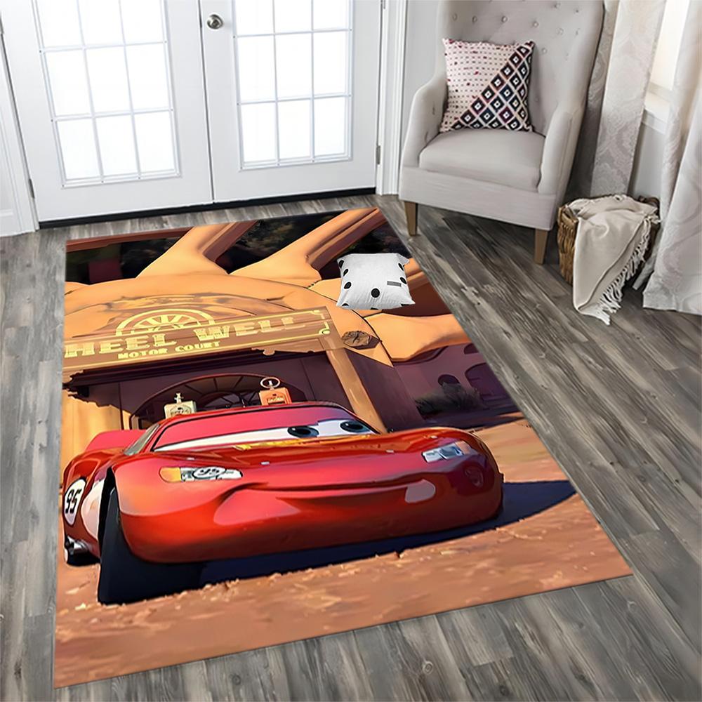 Lightning Mcqueen Racing Legend for Living Room rug, Bedroom, Study Room, Hallway Decoration, Perfect for Home Decoration or Holiday Gifts