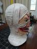 Halloween Mumie Zombie Latexmask - Skräckhuvudbonad för Kostymer, Spökhus och Escape Rooms