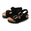 Spring New Products Kids Frosted Cork Sandals Boys Beach Shoes Girls Student Slippers Outdoor KWN