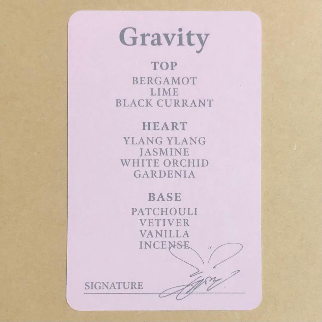 [USED] Girls' Generation Taeyeon TAEYEON 15th Anniversary Merchandise MD Perfume Trading Card