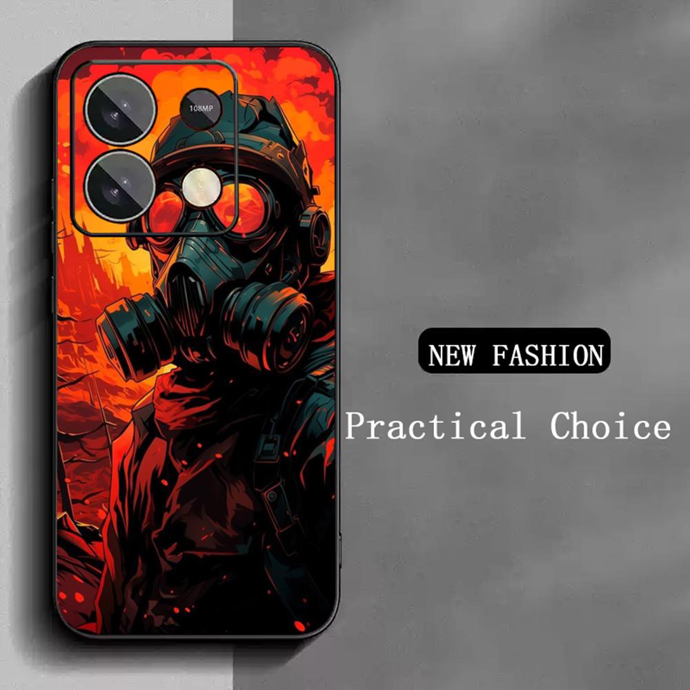 Game Stalker 2 hot pattern design Phone Case For Redmi Note 14 13 12 11 Pro Plus S 5G 14C A3 Soft Black Phone Cover
