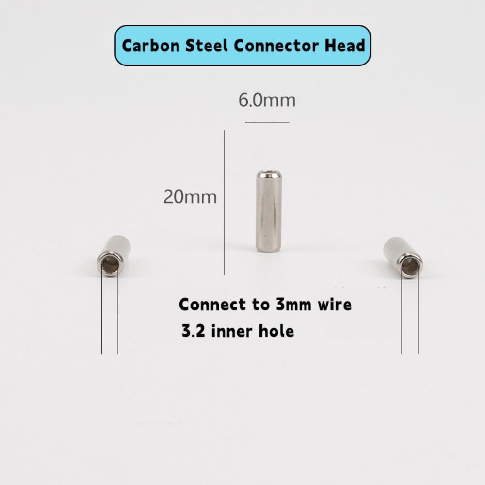 Electrician Tools Wire Puller Connector Head Connect To 3mm Wire Wire Cable Elastic Threader