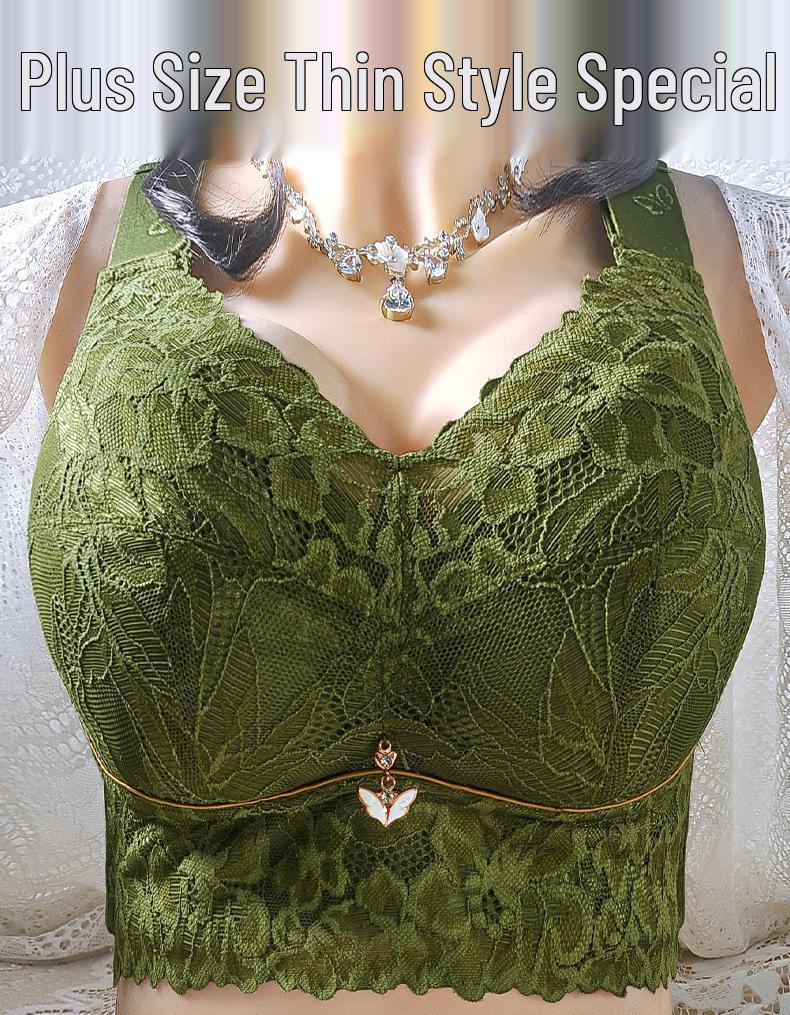 Vollabdeckung Ultradünn Übergröße BH: Hebende & Anti-Erschlaffungs-Unterstützung für Große Brüste