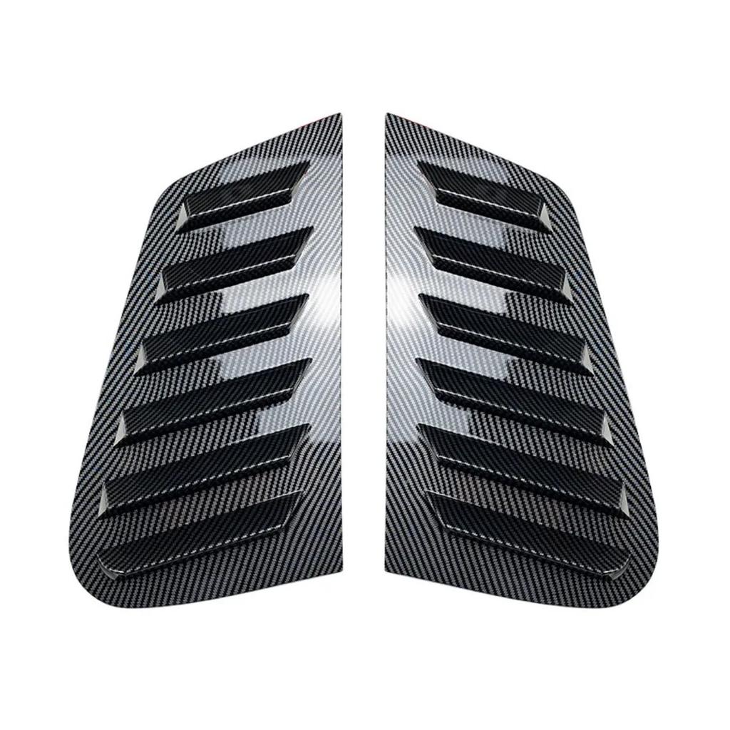 Rear Side Window Trim Spoiler For VW Golf 4 Golf 5 Golf 6 Golf 7 MK4 MK5 MK6 MK7 MK7.5 MK8 Window Shutter Cover Louver Air Vents