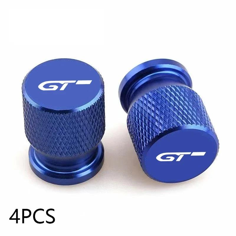 4PCS Colorful Car Accessories Car Tire Valve Cap For Peugeot GT GTLine RCZ 308 208 3008 5008