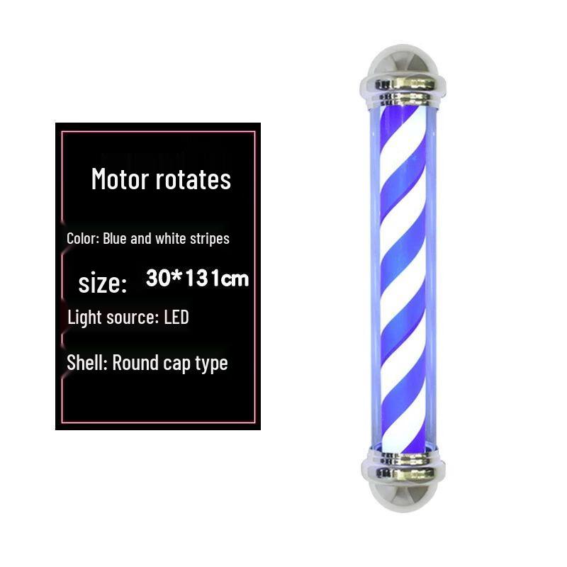 LED Barber Pole Rotating Sign Light
