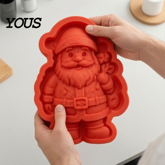 Resin Art Supplies for Beginners Christmas Stepping Stone Mold, Silicone Tree Santa Wreath Gingerbread Man Design, Handmade Gift Creation Tool