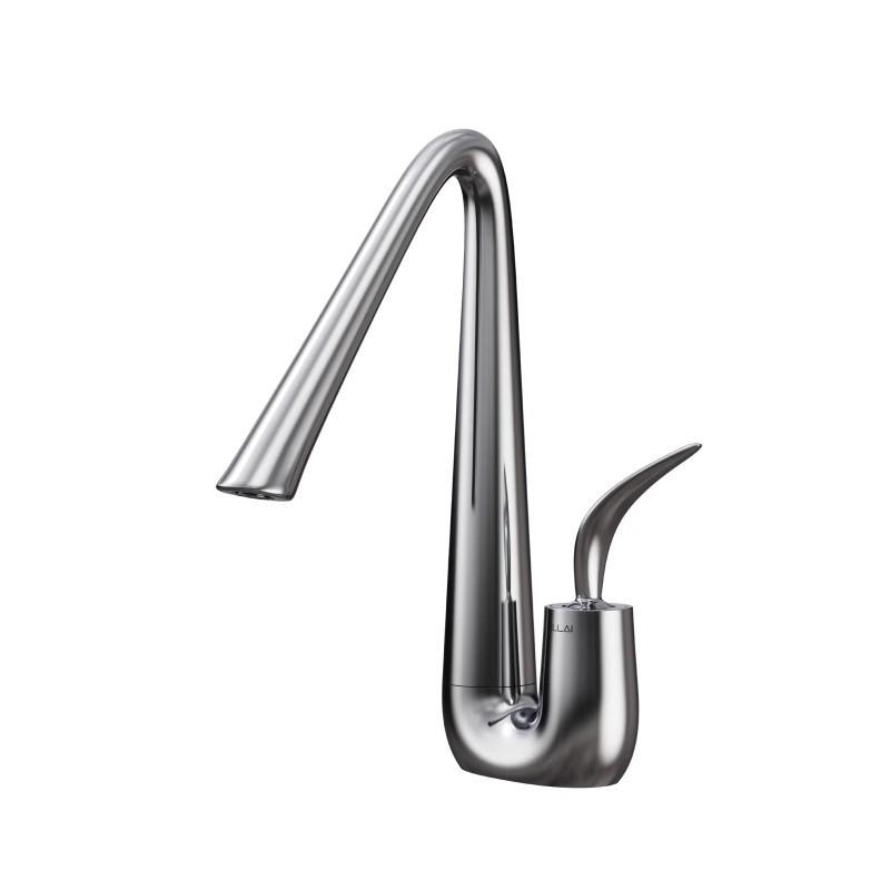 

Brush Gold Basin Faucet Bathroom Single lever Hot and Cold Sink Lead Free Mixer Tap Faucet Solid Brass Lavtory Faucet New