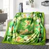 Tinker Bell Fantasy Collage Flannel Blanket Super Soft Warm Cozy Blanket For Sofa Bed Office Travel Allseason Home Decor Gift