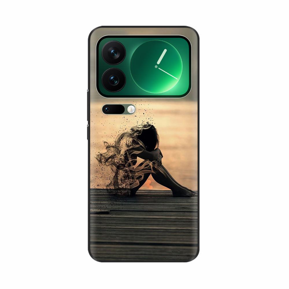Mi 17/17 Pro/17 Pro Max Case For Xiaomi 17 Back Cover Cute Patterned Case Silicone Soft TPU Shell For Xiaomi 17 Pro Max Funda