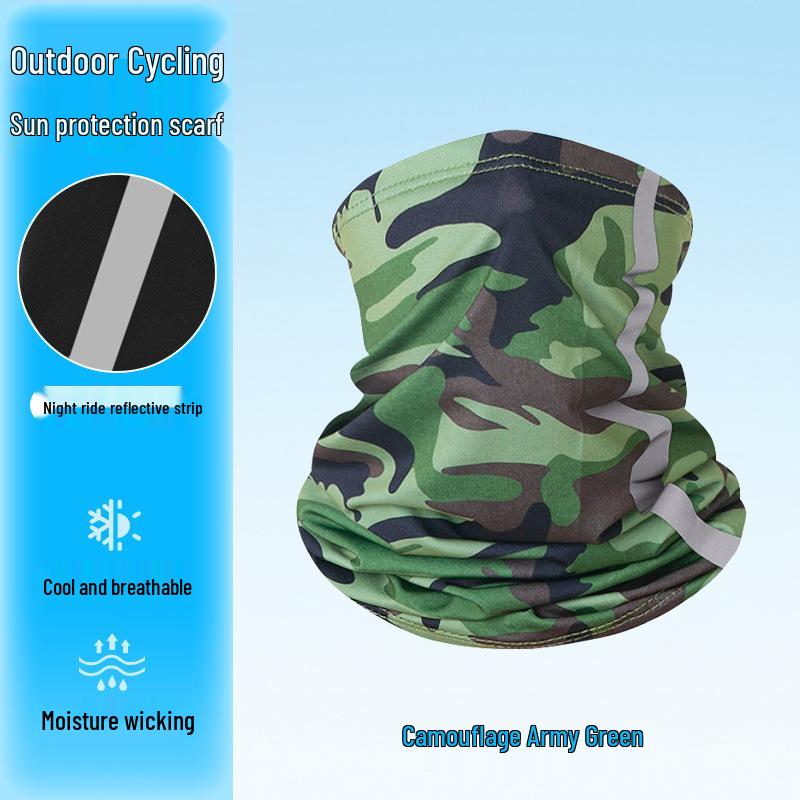 Quick-Dry Multifunctional Sun Protection Scarf for Cycling and Sports