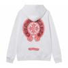 852 CHROME HEARTS 2025 Autumn and Winter New Plus Size Classic Style Logo Hooded Sweatshirt, Suitable for Couples to Wear