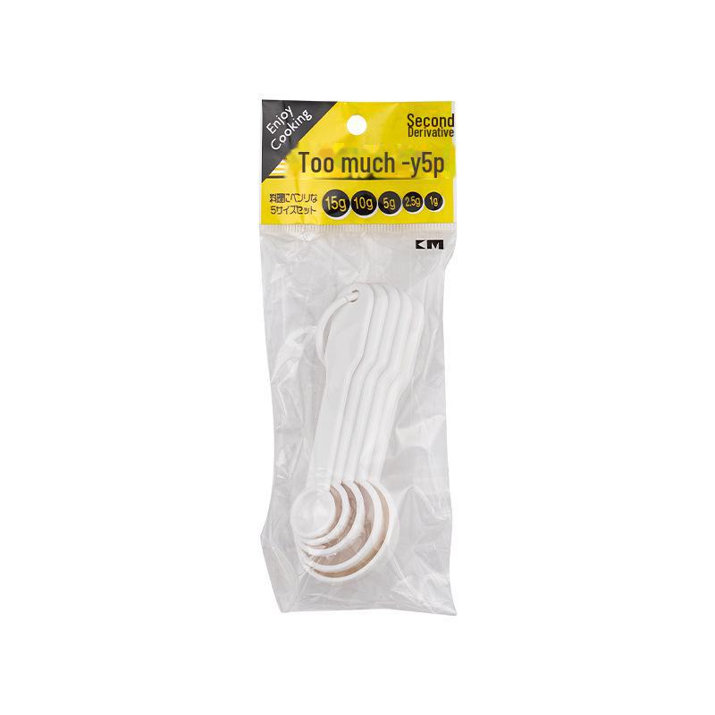 

236AAA 5-в-1 Кухонная мерная ложка: Многофункциональный инструмент для выпечки, соли, сухого молока