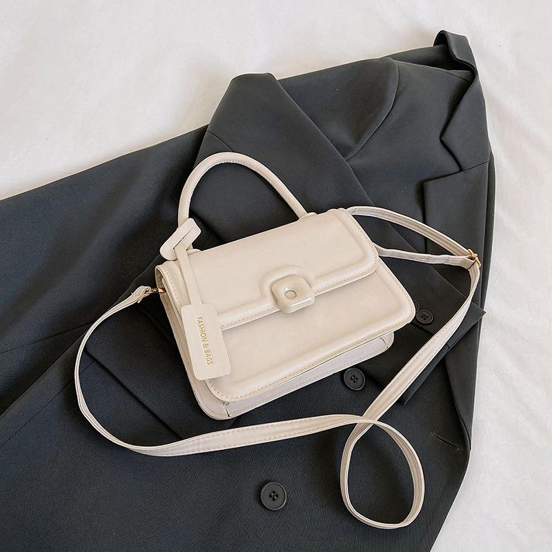 Summer New Simple Small Square Bag, High-quality Texture Portable Small Bag, Versatile Shoulder Messenger Bag
