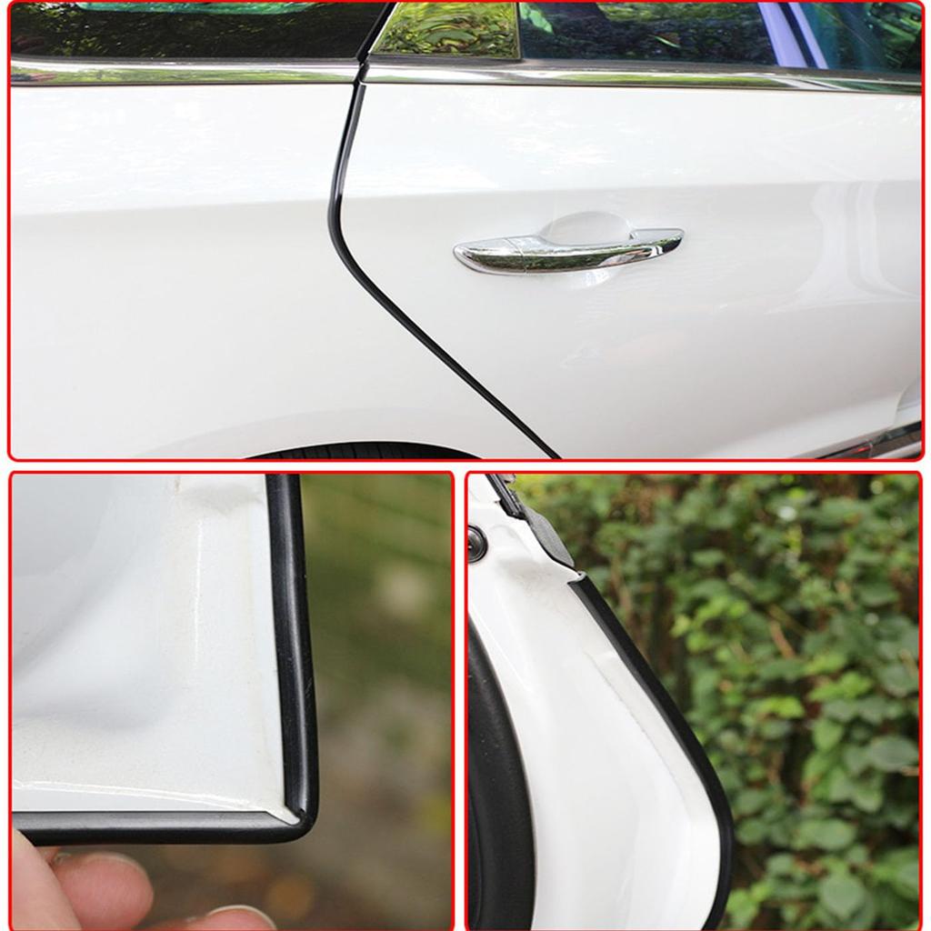 Mirhua Car Door Molding Door Edge Protector 5M White Car