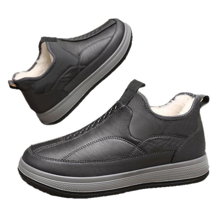 Men's Shoes 2025 New Winter Old Beijing Cloth Shoes Men's Cotton Shoes Soft Soled Warm Dad Shoes Boots