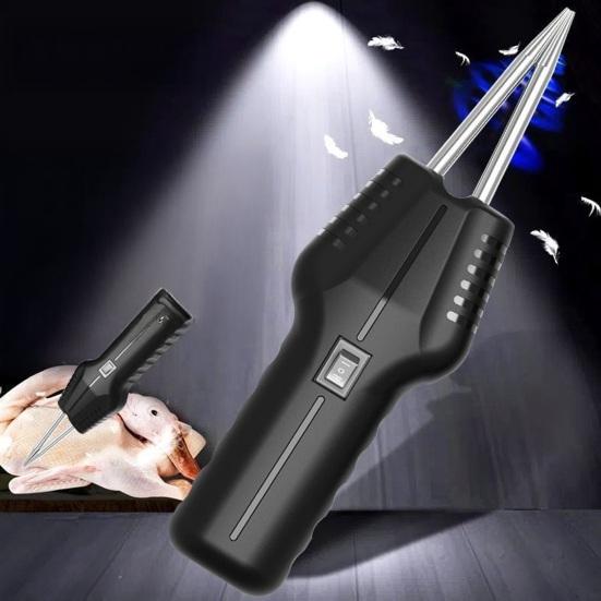 Electric Poultry Plucker Handheld Chicken Pulling Machine High-Speed Rotation Automatic Tightness Adjustment Stainless Steel Hair Remover