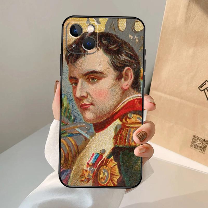 Napoleon Bonaparte Case For iPhone 16 15 14 13 12 11 Pro Max XS XR X Plus 12 13 Mini Bumper Back Cover