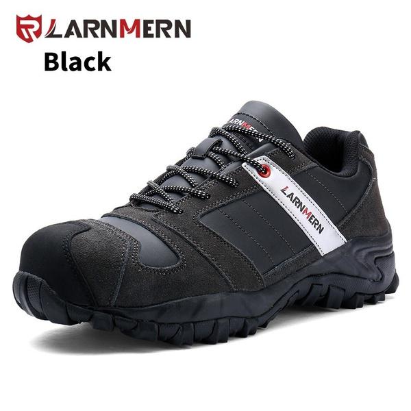 larnmern steel toe safety shoes