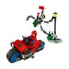 LEGO Motorcycle Chase: Spider-Man Vs. Doc Ock Building Blocks 76275