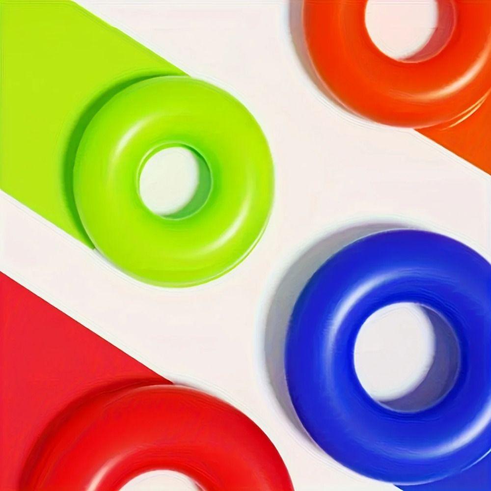 Rainbow Tower Stacking Rings Babies Toy Sensory Stacking Plugging Toy  Develop Cognition Ability