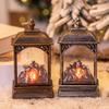 Simulated Fire Wind Lamp Fireplace Lamp LED Light-emitting Flame Lamp Desktop Ornaments Scene Layout