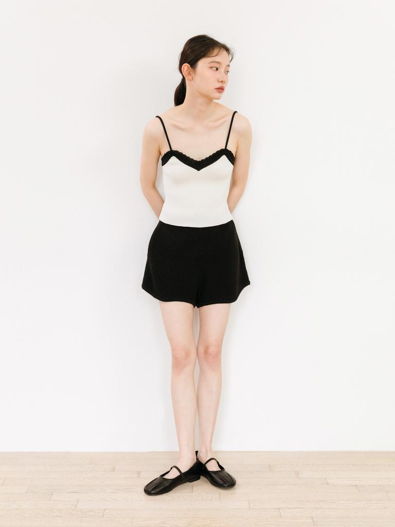 TINKNIT Knit Shorts_Black
