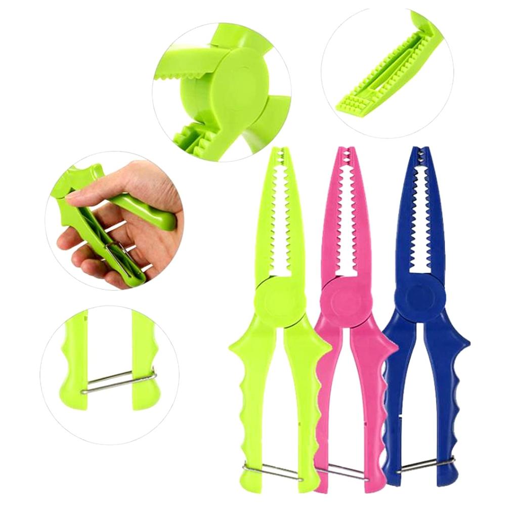 [SCGEHA] Kleště na ryby, Krokodýlí kleště, Rybářské kleště, Lapač na ryby (Růžový)