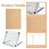 ABUL-Macrame Board And 110 Pins,12X16 In Macrame Project Board With Adjustable Holder, For Braiding Bracelet Creating Macrame