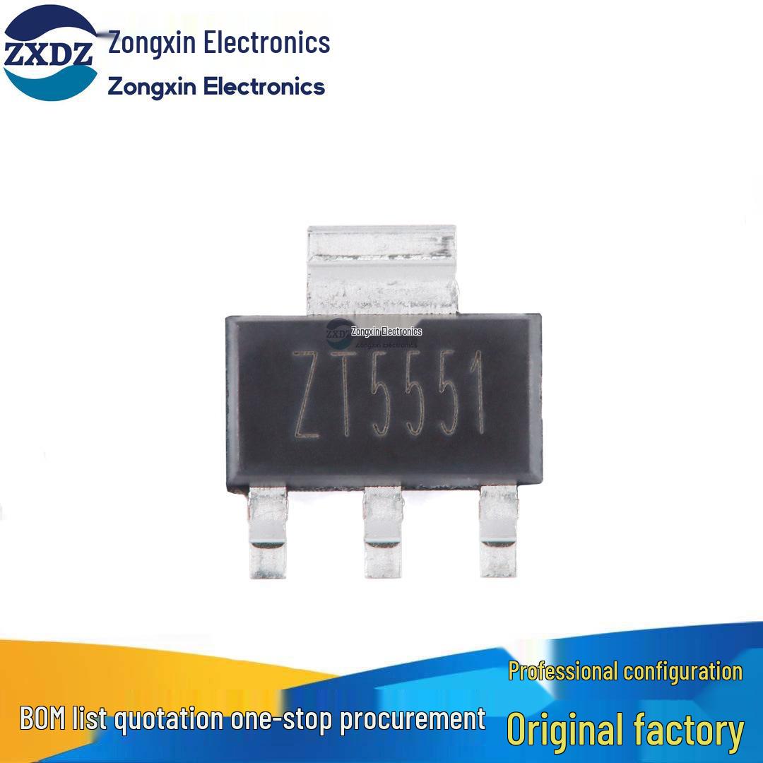 

Genuine CZT5551 SOT-223 NPN Transistor 160V 600mA (Set of 5)