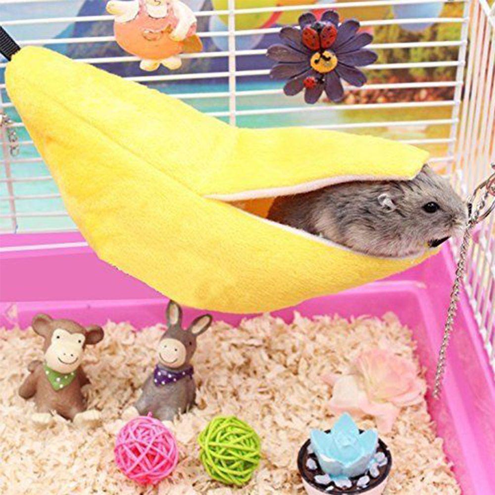 Bed Hanging Design Swing Toys Rat Cage Hammock Bunk Bed Banana Hamster Hammock Pet House Nest