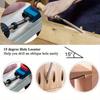 14pcs Pocket Hole Jig Kit, 15 Degree Angle Woodworking Tool, Inclined Hole Carpentry Locator with 6/8/10mm Drill Bits, Metal Dowel Screw Drill Jig