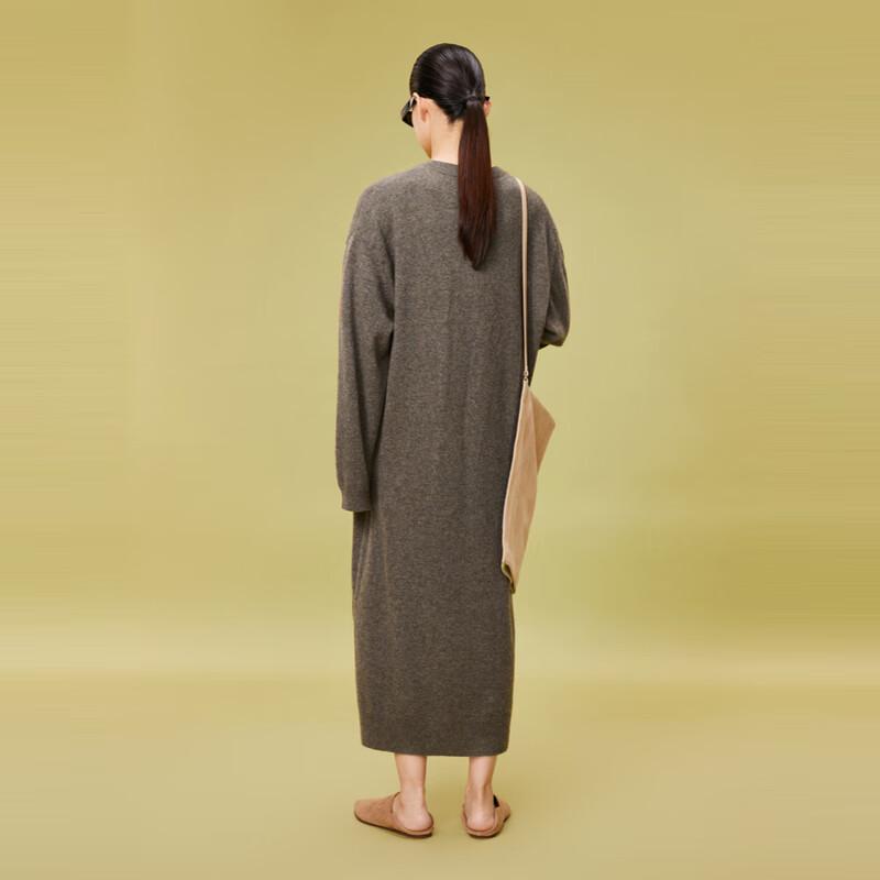 LESS 2024 Spring V-Neck H-Line Dress