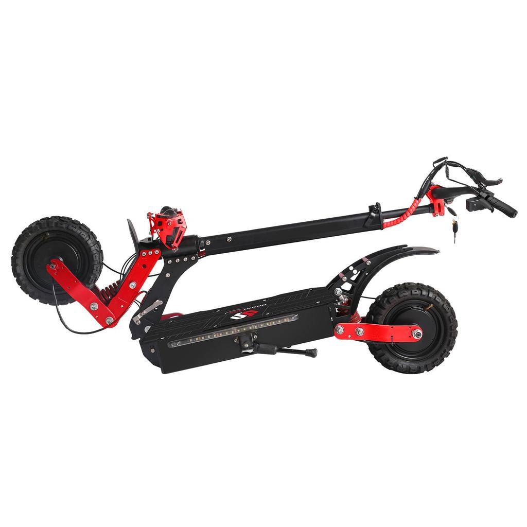 SUNNIGOO X7 Pro Dual Motor Electric Scooter with 48V 21Ah Battery, 10inch Air Tires