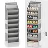 Shoe Organizer 8 Tier Over The Door Shoe Organizer Hanging Closet