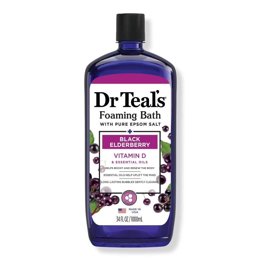 

Пенка для ванны Dr Teal s Black Elderberry, 34,0 унции
