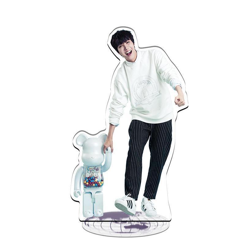 Kpop Bts Star Bangtan Boys Acrylic Stand Figure Double Side Home Table Decor